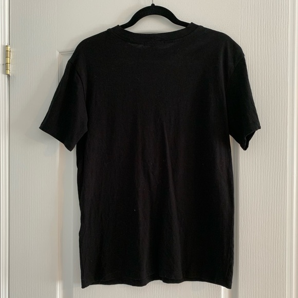 F21 Black Lace-Up T-Shirt - Picture 4 of 4